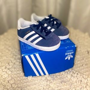 KIDS' TODDLER ADIDAS ORIGINALS GAZELLE COMFORT CLOSURE CASUAL SHOES